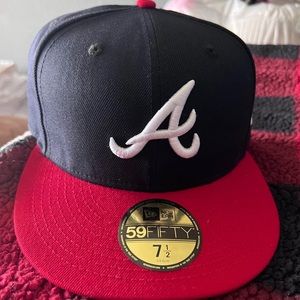 Fitted Atlanta Braves cap